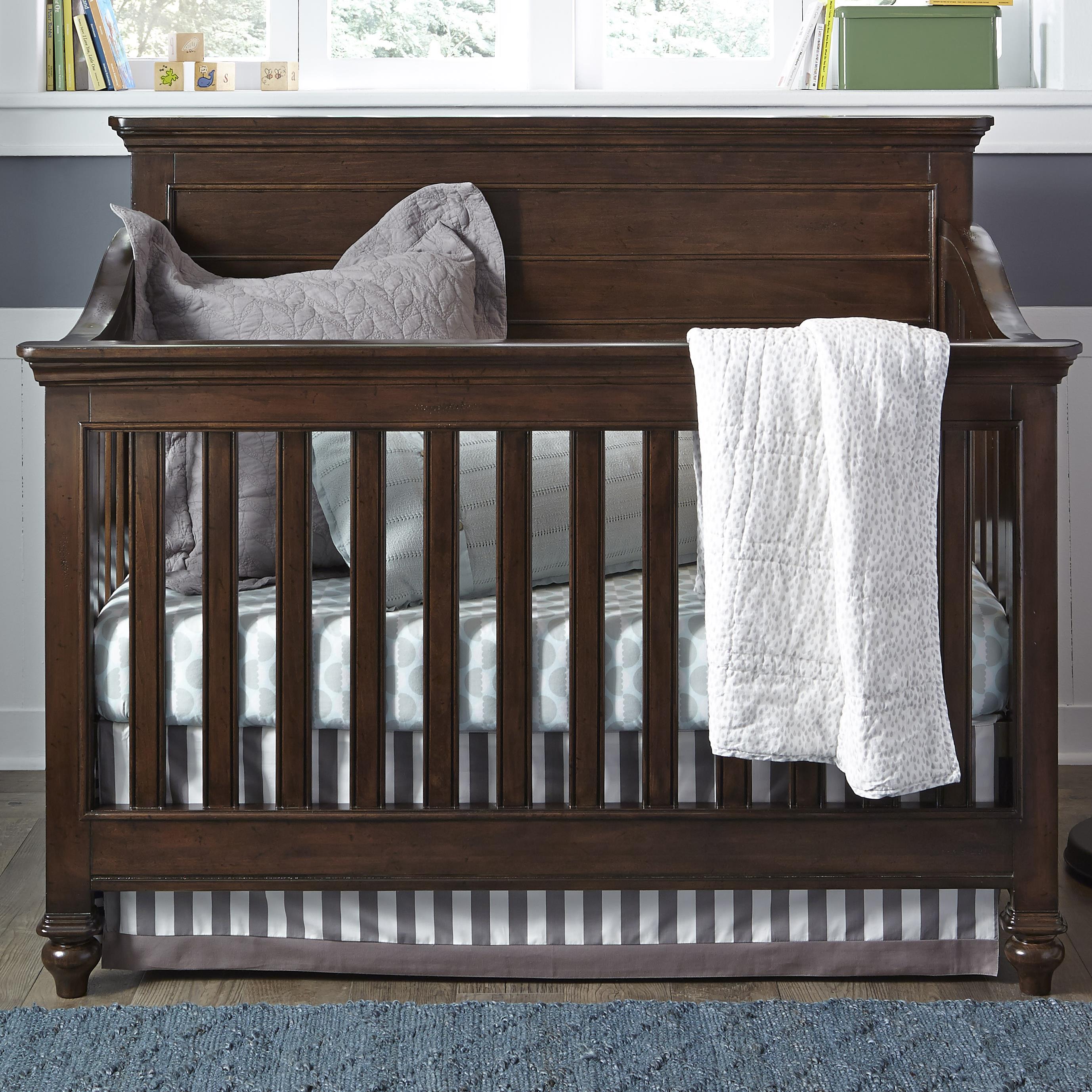 Universal Kids Smartstuff Paula Deen Guys 2391310 Convertible Crib with Tapered Bun Feet